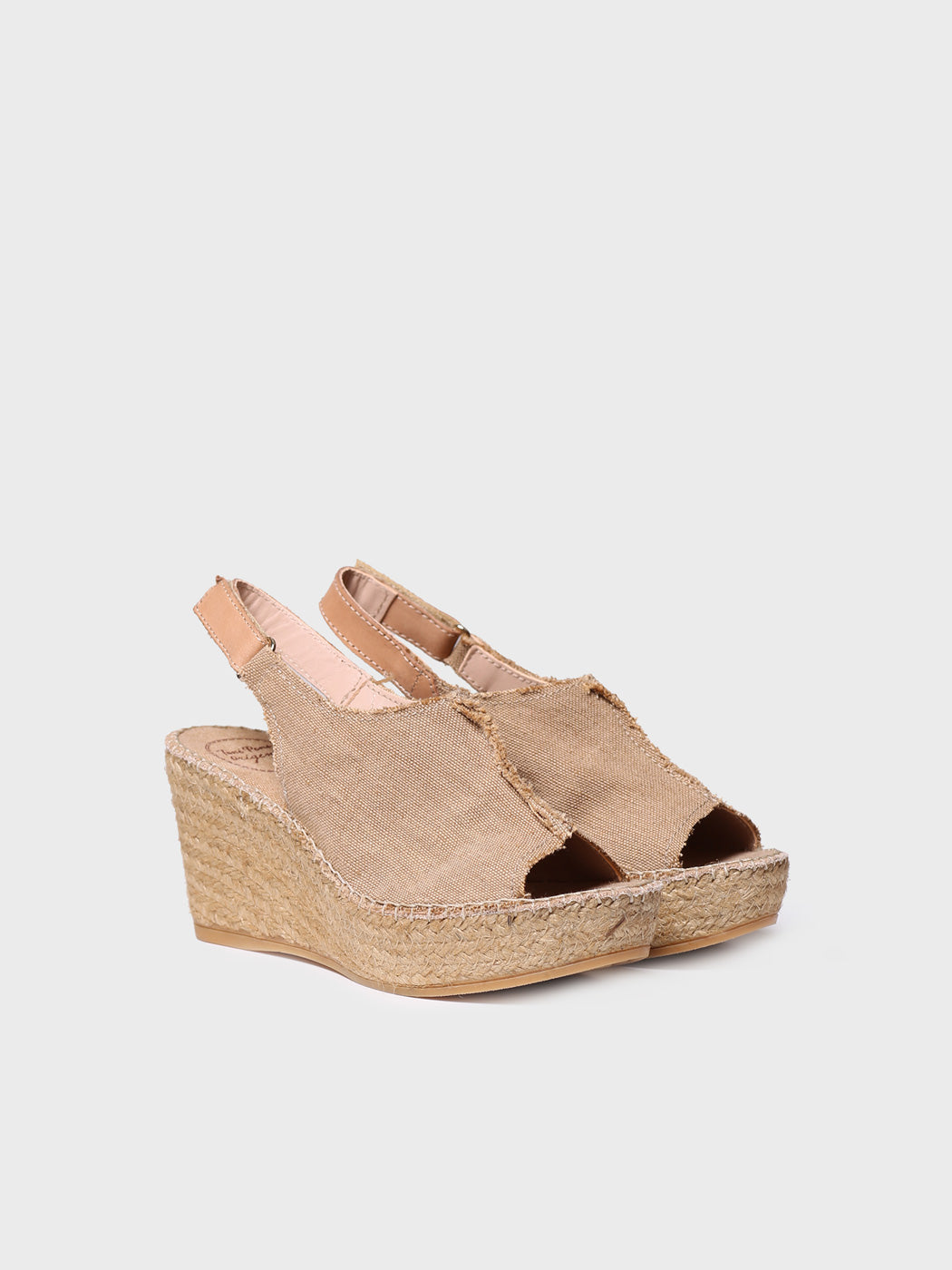 Women's sling-back espadrille - LUGANO-TOASTED