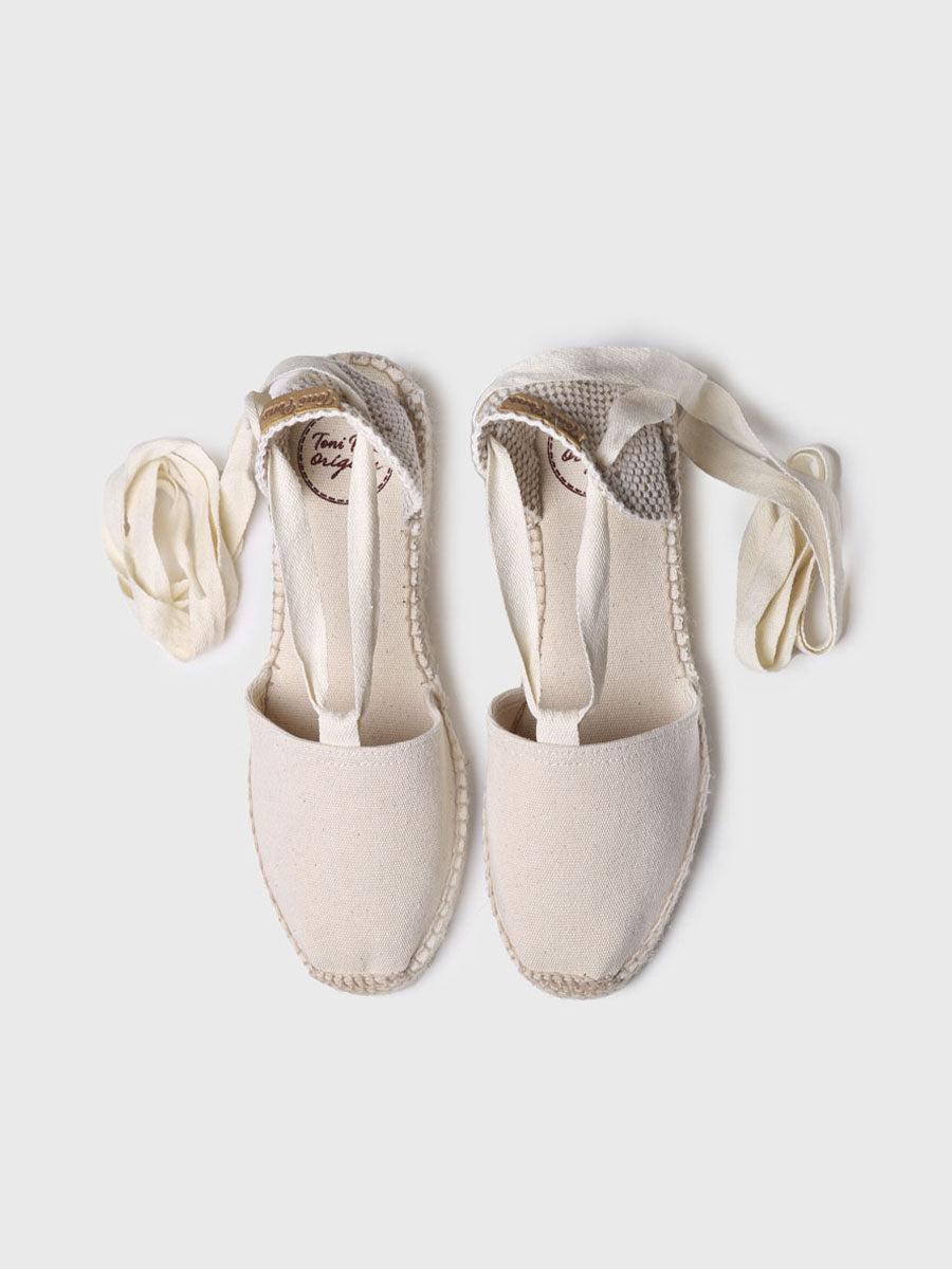 Valencian espadrille with strings for women - VALENCIA